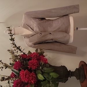 Calvin Klein jacket size S long sleeve gray color